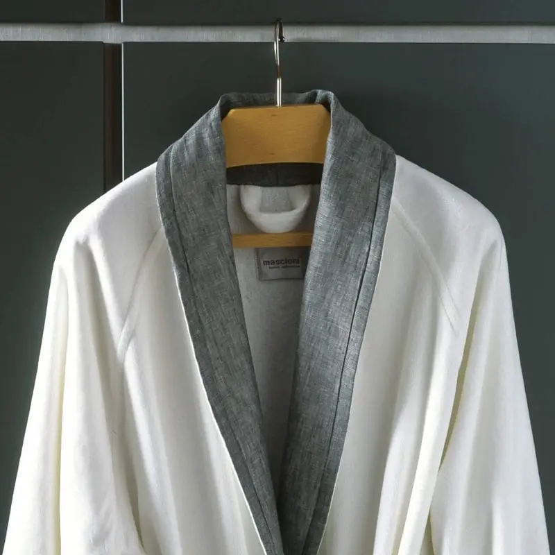 Hooded Robe hanged on a hanger